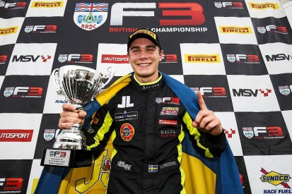 Linus Lundqvist seals BRDC British F3 title with Silverstone victory