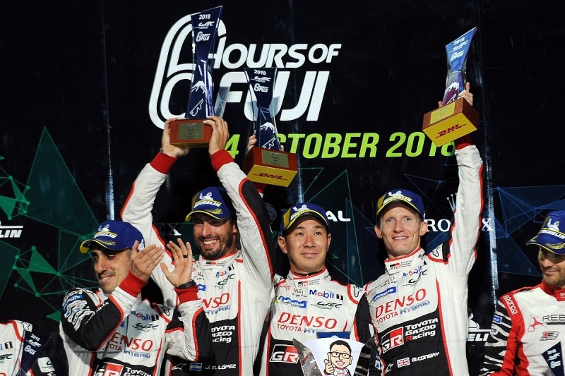 Fuji WEC: First win for two years for Toyota's Kobayashi and Conway