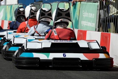 Electric kart race held in support of Buenos Aires Youth Olmpics