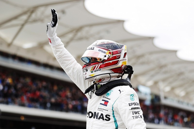 US Grand Prix: Lewis Hamilton on pole, Sebastian Vettel fifth