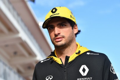 Carlos Sainz Jr working on early McLaren Formula 1 test before 2019