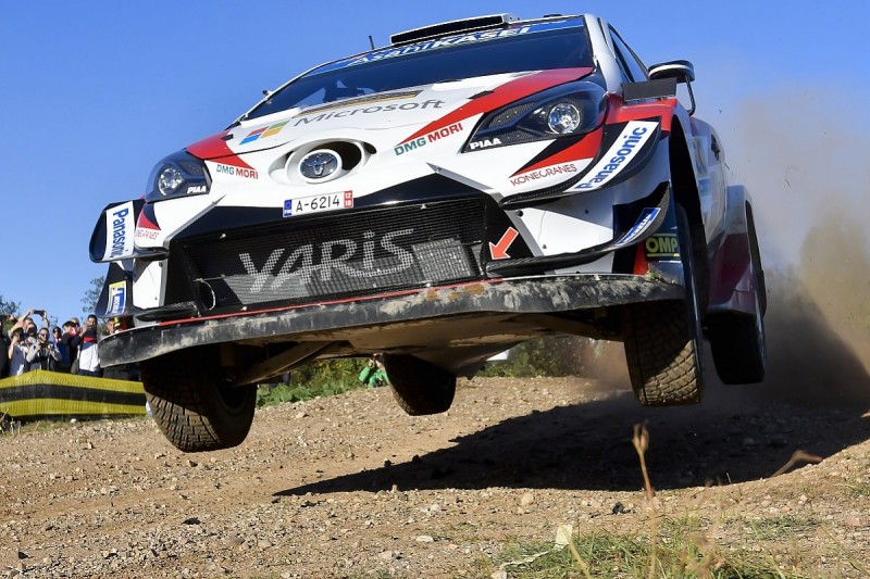 WRC Rally Spain: Tanak trumps title rivals to lead on Friday morning