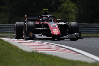Hungaroring F2: George Russell leads practice, more start problems