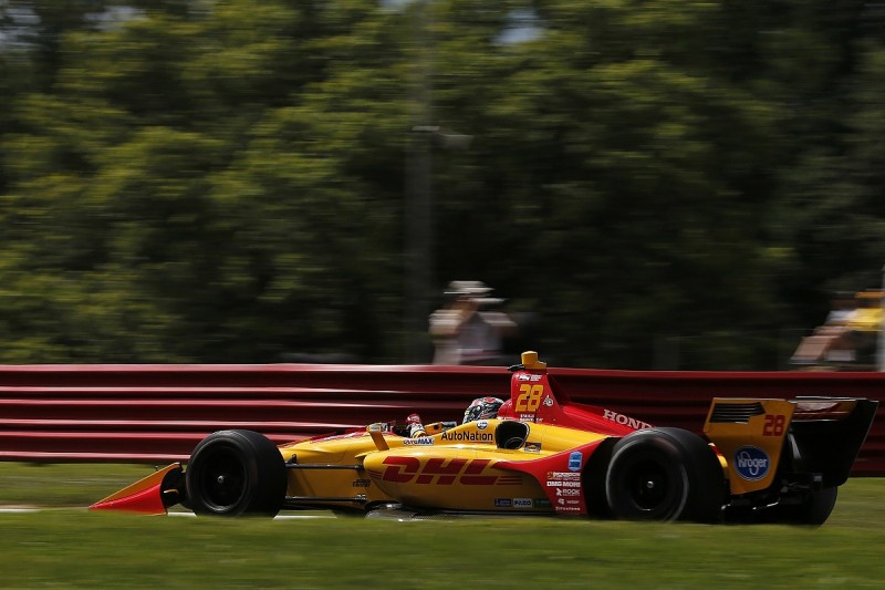 Mid-Ohio IndyCar: Andretti's Ryan Hunter-Reay leads Friday practice