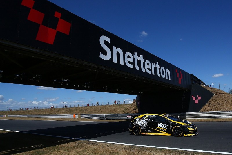 Snetterton BTCC: Eurotech's Jack Goff tops Honda practice dominance