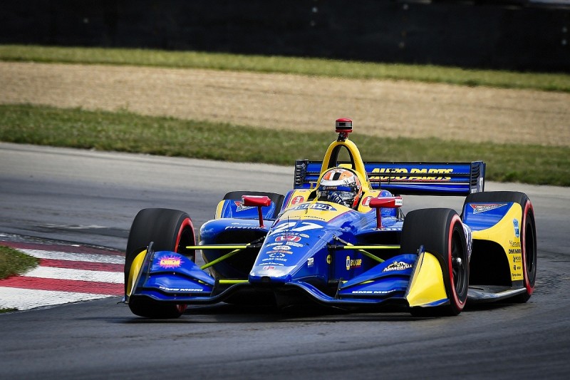 IndyCar Mid-Ohio: Rossi tops disrupted qualifying for Andretti