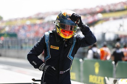 F2 Hungary: Albon wins race two as Russell recovers to final point