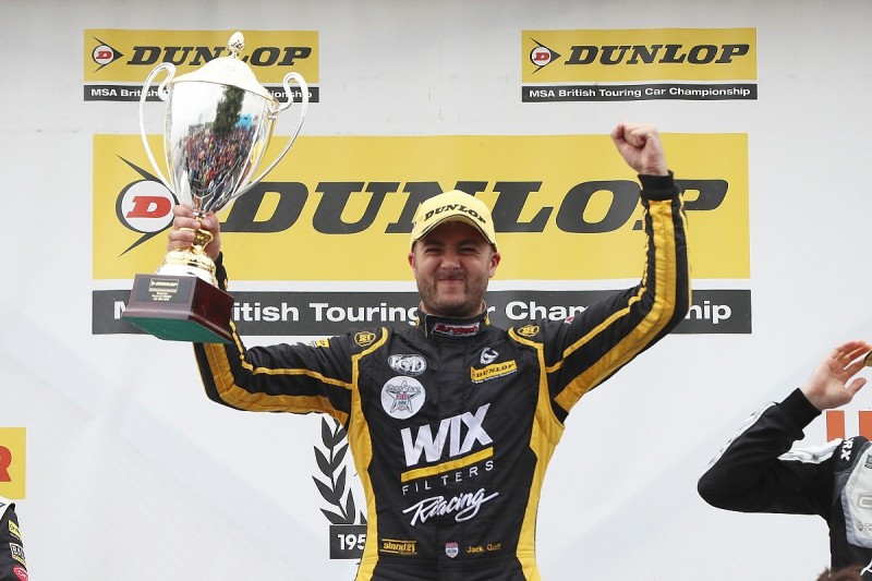 BTCC Snetterton: Jack Goff beats Ash Sutton in thrilling finish