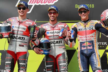 MotoGP Brno: Dovizioso edges win fight over Lorenzo and Marquez