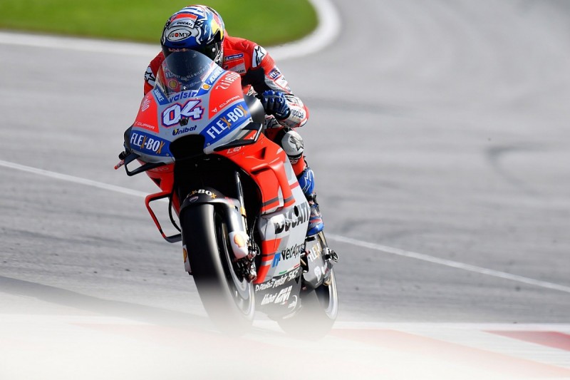 MotoGP Austria: Dovizioso and Lorenzo lead Ducati 1-2-3 in FP1