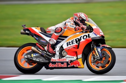 MotoGP Austria: Honda's Marquez heads Redding in delayed wet FP2