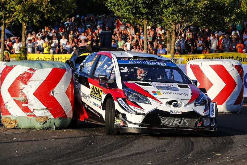 WRC Rally Germany: Toyota's Ott Tanak fastest on Thursday night