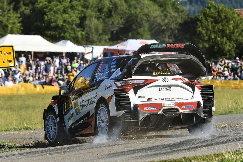 WRC Rally Germany: Tanak edges away from Ogier and Neuville