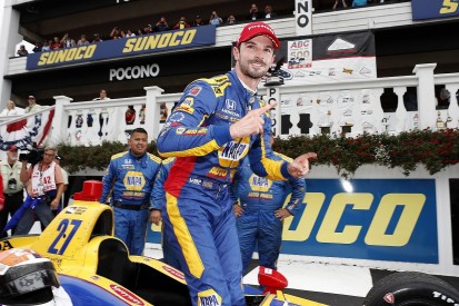 Pocono IndyCar: Rossi dominates race after delay for Wickens crash
