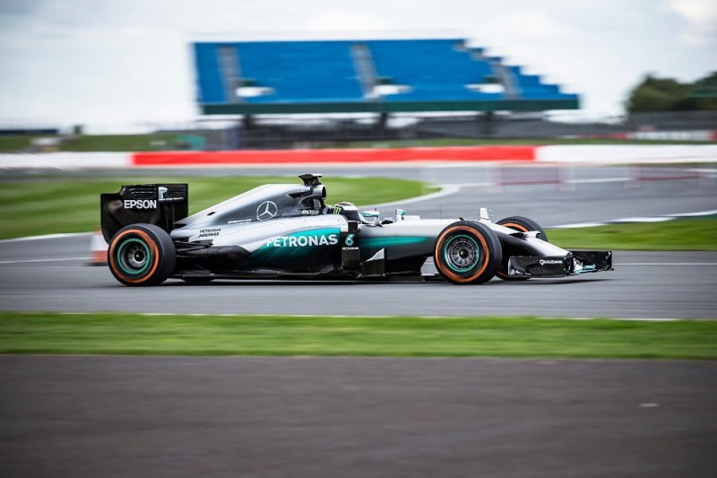 MotoGP stars on tackling Silverstone in a Formula 1 car