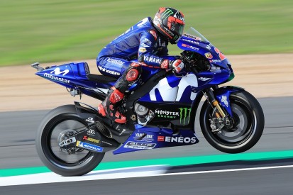 Silverstone MotoGP: Vinales leads Rossi, Marquez crashes