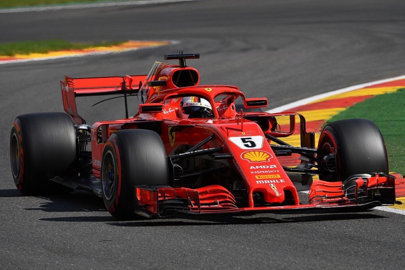Formula 1: Vettel leads Ferrari one-two in final Spa practice