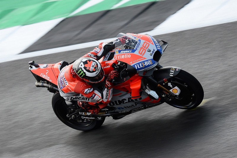 MotoGP Silverstone: Lorenzo leads Ducati one-two in qualifying