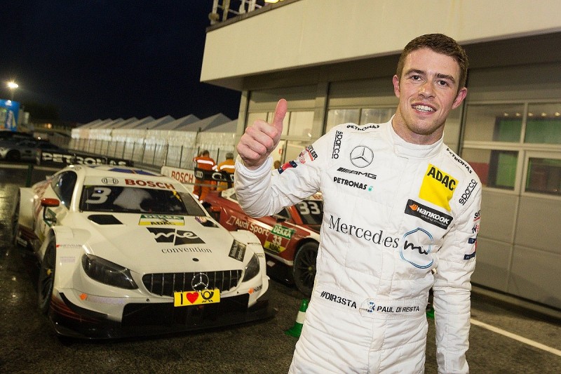 DTM Misano: Di Resta takes crushing pole in wet night race qualifying