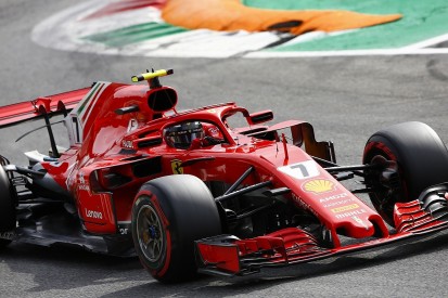 Raikkonen beats Vettel and Hamilton to pole in Monza qualifying