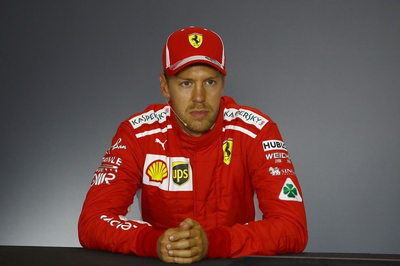 Vettel refuses to explain his curt Q3 radio message to Ferrari