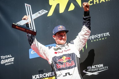 WRX France: PSRX Volkswagen's Johan Kristoffersson recovers to win