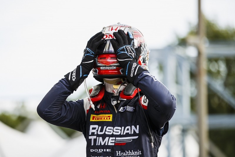 Honda protege Makino 'had no idea' he was about to win Monza F2 race