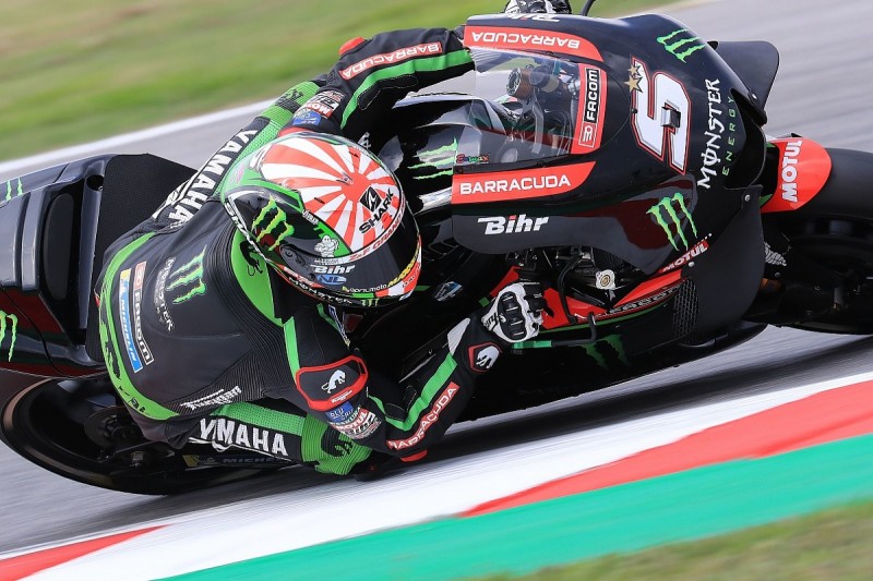 Misano MotoGP: Johann Zarco heads Jack Miller in drying FP3