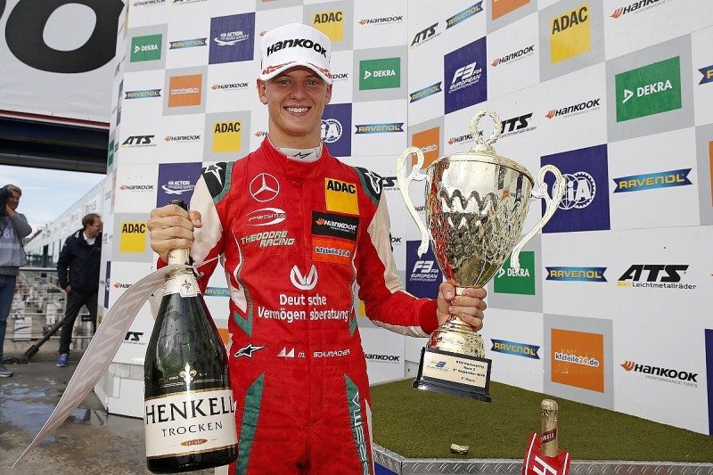 Euro F3 Nurburgring: Schumacher wins race three to score hat-trick