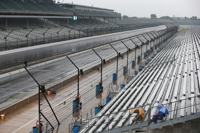 NASCAR Indianapolis: Heavy rain postpones running of Brickyard 400