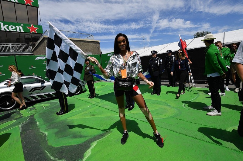 F1 boss Ross Brawn apologises to Winnie Harlow for Canada flag woe