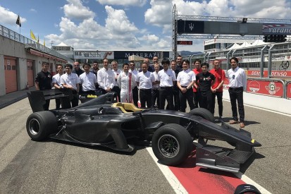 New Super Formula SF19 car completes first shakedown running