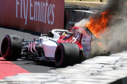 Crash rules Marcus Ericsson out of French Grand Prix practice two