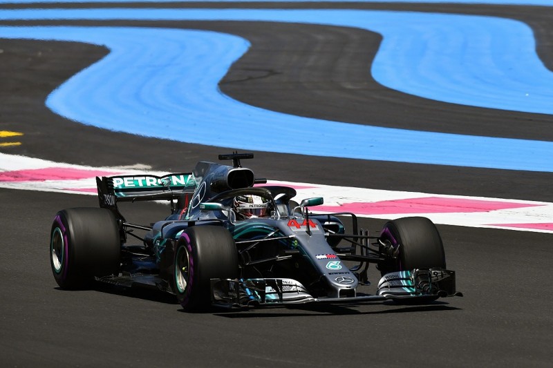 French GP: Lewis Hamilton dominates Ricard Friday practice two