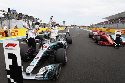 French Grand Prix qualifying: Hamilton leads all-Mercedes front row