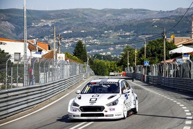 Vila Real WTCR: Thed Bjork takes pole after major crash repair
