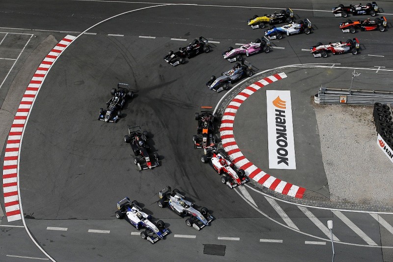 Norisring European F3 collision penalty costs Ahmed podium and lead