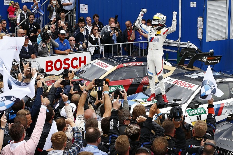 Norisring DTM: BMW's Wittmann wins, Paffett and Glock squabble