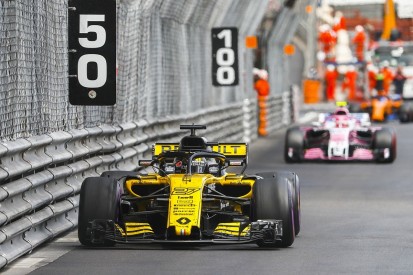 Force India can no longer 'realistically' catch Renault in F1 2018
