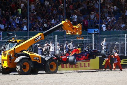 Verstappen says he pushed too hard before British GP FP2 crash