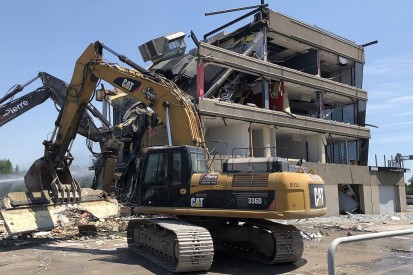 Montreal pits demolished, building work begins for 2019 Canadian GP