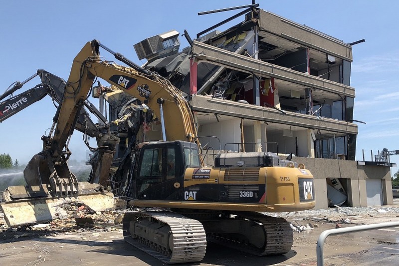 Montreal pits demolished, building work begins for 2019 Canadian GP