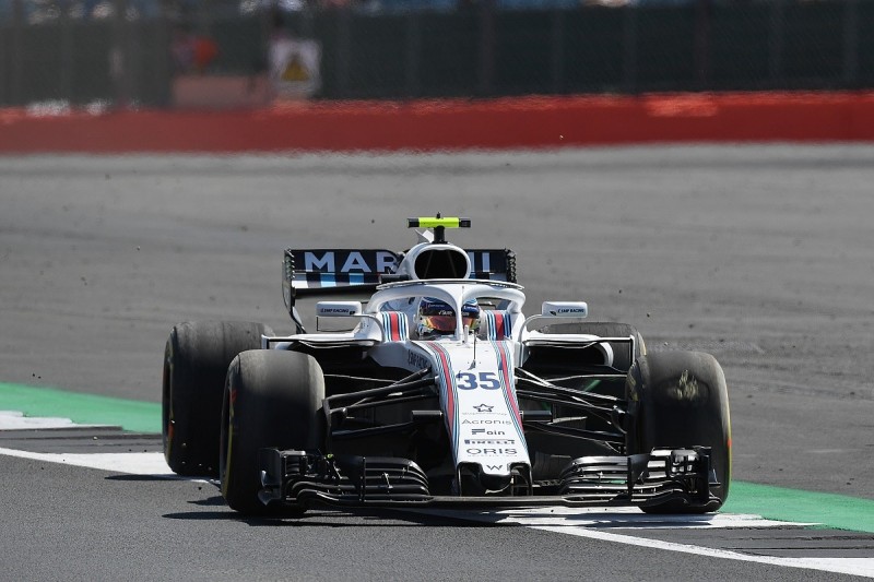 Both Williams to start British GP from pitlane after rear wing changes