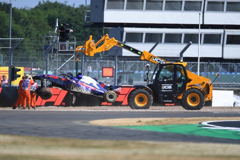 Hartley gets fresh F1 engine parts after British GP practice crash