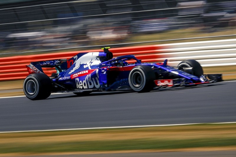 Gasly: Toro Rosso's time loss on straights at Silverstone 'crazy'