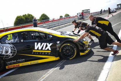 Eurotech Racing's Jack Goff tops second BTCC Snetterton tyre test