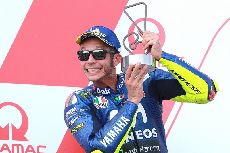 Valentino Rossi's podium helped by studying Folger's '17 German GP