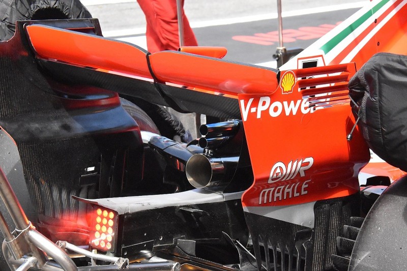Ferrari trialling unique exhaust system at 2018 German Grand Prix