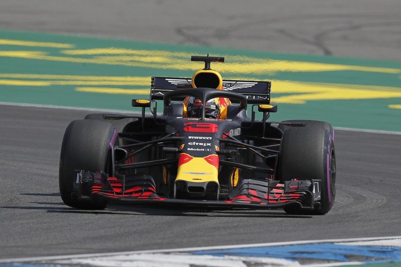 German Grand Prix practice: Ricciardo edges Hamilton in FP1