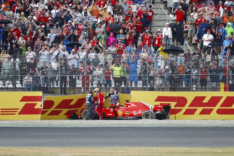Formula 1: Vettel says he won't lose sleep over German GP crash